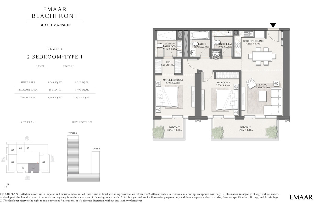 2 Bedroom